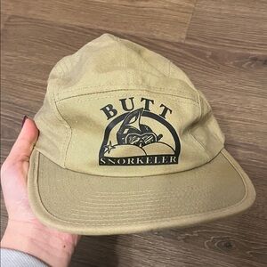 Raunchy Butt Snorkeler Tan Cap